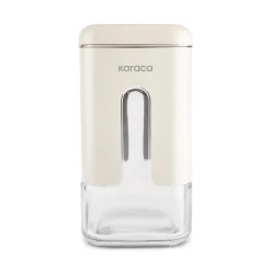 Karaca Luminous, Vorratsglas, 750ML, Creme