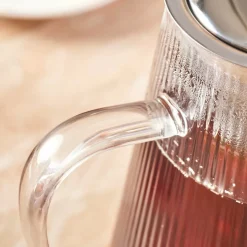 Karaca Lumira Borosilikat Glas Teekanne, 1200 Ml