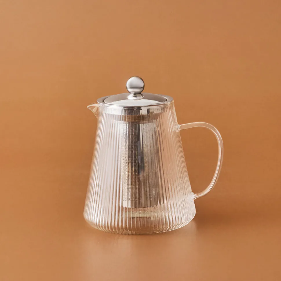 Karaca Lumira Borosilikat Glas Teekanne, 1200 Ml