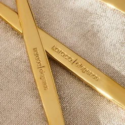 Karaca Lızbon Gold 6-Personen 30-teiliges Besteckset