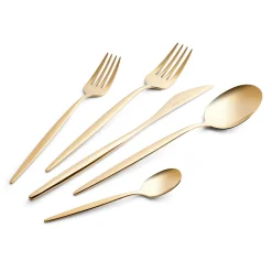 Karaca Lızbon Gold 6-Personen 30-teiliges Besteckset