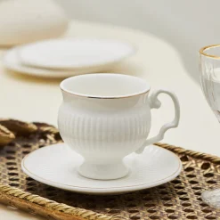 Karaca Malta Kaffeetassen-Set, 6 Personen, 100 ml