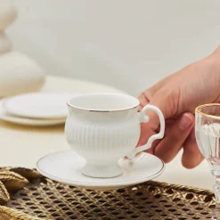 Karaca Malta Kaffeetassen-Set, 6 Personen, 100 ml