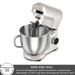 Karaca Mastermaid Chef Ultra D2000W Küchenmaschine mit Digitaldisplay Starlight 7L