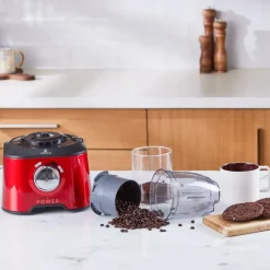 Karaca Mastermaid Power Max 11 in 1 Küchenroboter Imperial Rot 2500 W