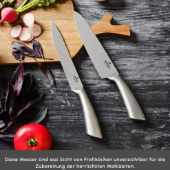 Karaca Meister Bremen Deutscher Stahl 9-teiliges Messerset