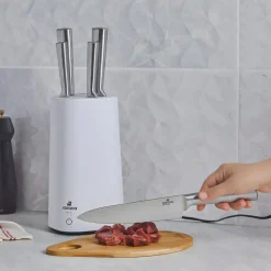 Karaca Meister Sterilisator Messerset Weiß