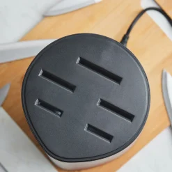 Karaca Meister Sterilisator Stand Messerset Schwarz