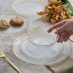 Karaca Milanda 12-teiliges Glasgeschirrset für 4 Personen