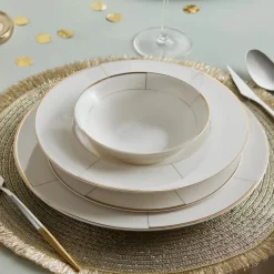 Karaca Millie New Generation Bone Geschirr-Set 56 teiliges für 12 Personen