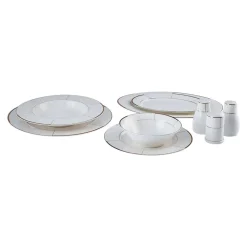 Karaca Millie New Generation Bone Geschirr-Set 56 teiliges für 12 Personen