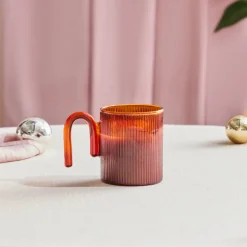 Karaca Miracle Tasse, Brauner Henkel