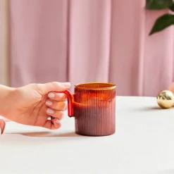 Karaca Miracle Tasse, Brauner Henkel