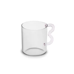 Karaca Miracle Tasse, Rosa Henkel im Zickzack