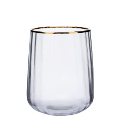 Karaca Misty Line Wasserglas Grau