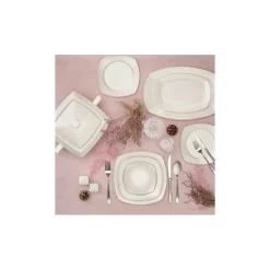 Karaca Mixed Platin Tafelservice- Set, 60- teilig