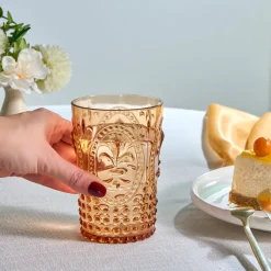 Karaca Moise Acryl Trinkglas, 400 ml, Orange