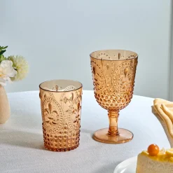 Karaca Moise Acryl Trinkglas, 400 ml, Orange