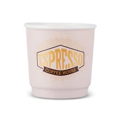 Karaca Monet Soft Espressotassen-Set, 4 Personen, 4-teilig, 90 ml