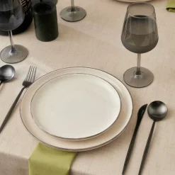 Karaca Monica 24-teiliges Geschirr Set für 6 Personen, Beige