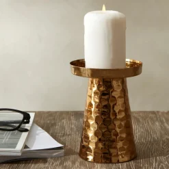 Karaca Moroccan Kerzenständer Gold 10x10x13 cm
