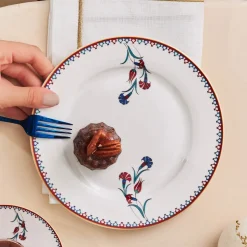 Karaca Nakkaş Dessert-Set für 6 Personen, 18 teilig