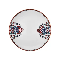 Karaca Nakkaş Frühstücksset und Servierschalen für 6 Personen, 14 Teilig