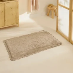 Karaca Natali Badvorleger, 50 × 80 cm, Beige