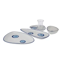 Karaca Nazar 24-teiliges Frühstücks-/Servier-Set für 6 Personen