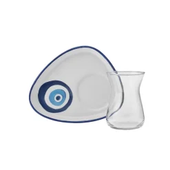 Karaca Nazar 24-teiliges Frühstücks-/Servier-Set für 6 Personen