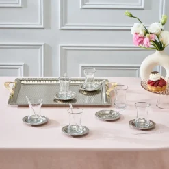 Karaca Nehir 19-teiliges Teeservice