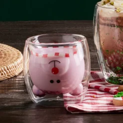 Karaca Neujahr Pia Mr. Bär Wasserglas 250 ml