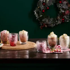 Karaca Neujahr Pia Mr. Bär Wasserglas 250 ml