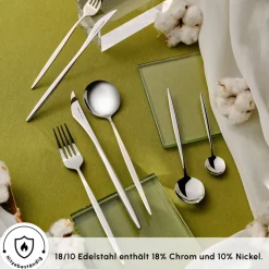 Karaca New Porto 12-Personen 84-Teiliges Besteckset