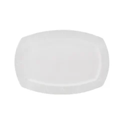 Karaca New Suha Creme 60-teiliges Porzellan Geschirr Set Quadratisch für 12 Personen