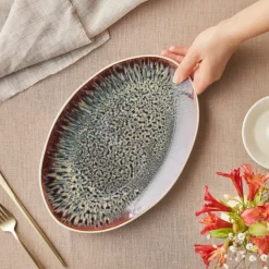 Karaca New White Galactic 30 cm Servierplatte