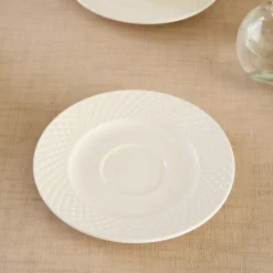 Karaca Nina Embossed Teetassen-Set für 6 Personen, 220 ml