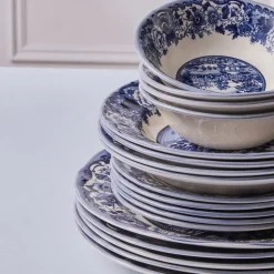 Karaca Old Town 24-teiliges Geschirrset für 6 Personen