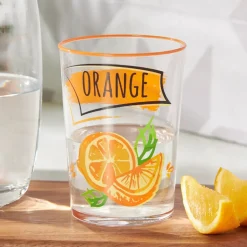 Karaca Orange Soft Drink Glas