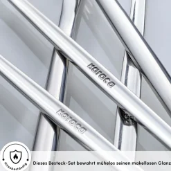 Karaca Orion Platin 30-teiliges Besteckset für 6 Personen