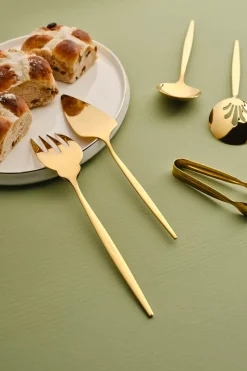 Karaca Orion Shiny Gold 7-Teiliges Servierset