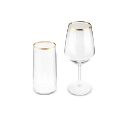 Karaca Orlando 12-Personen 25-Teiliges Glas-Set