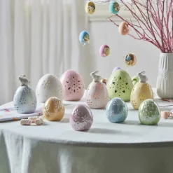 Karaca Ostern Steingut dekorative Trinket 14cm Rosa