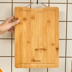 Karaca Owen Rechteckig Bambus Schneidebrett, Groß