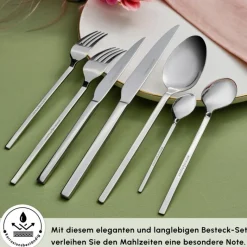 Karaca Pallas Elegance 12-Personen 84-Teiliges Besteckset