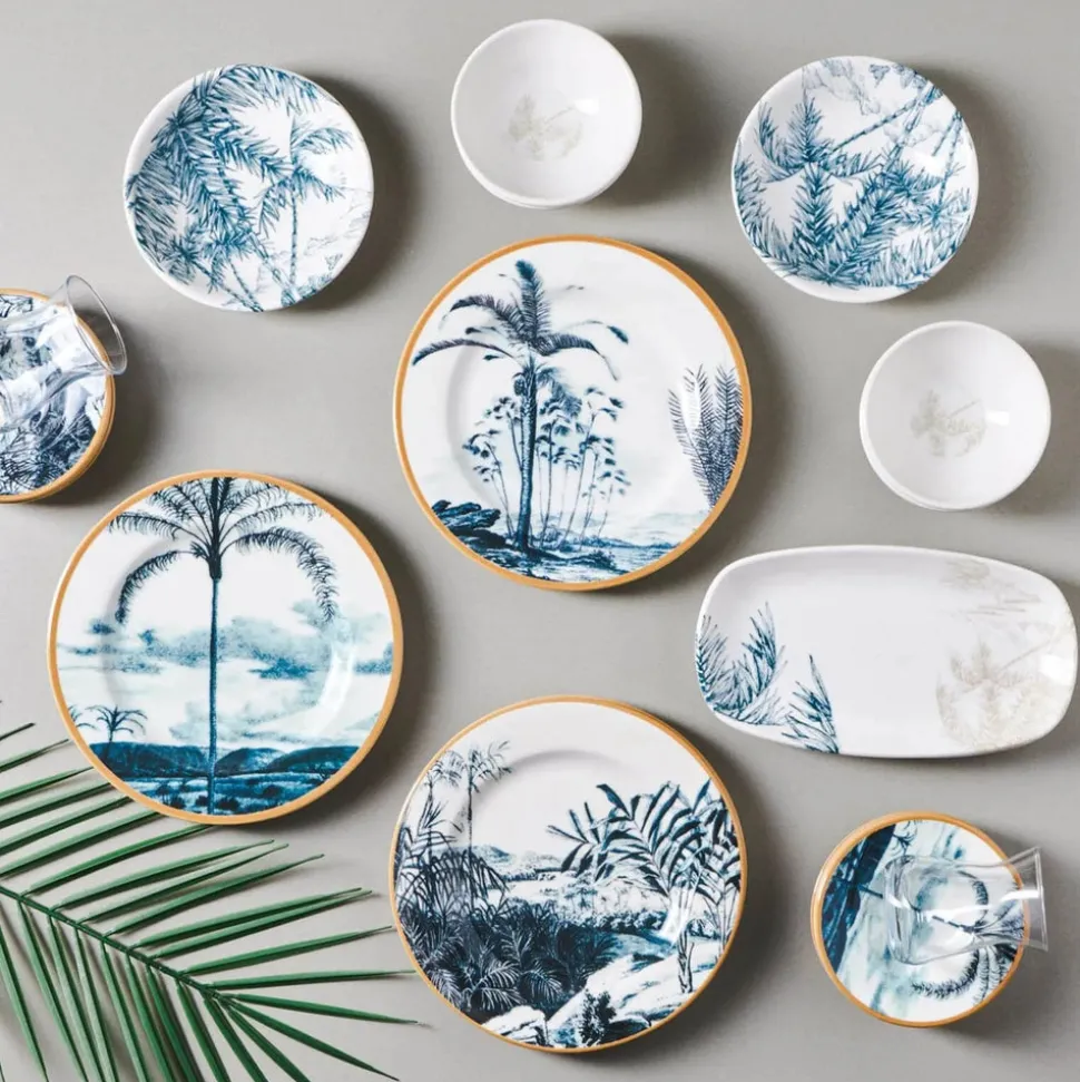 Karaca Palm 26-teiliges Frühstücksset und Servierschalen für 6 Personen