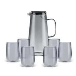 Karaca Parma Wasserset, 7 Teilig, Blau