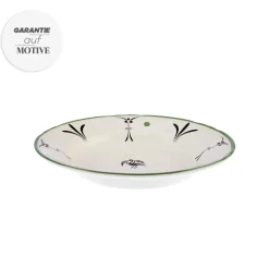 Karaca Paye Selcuklu Serie Vogel Tief Teller 23 cm