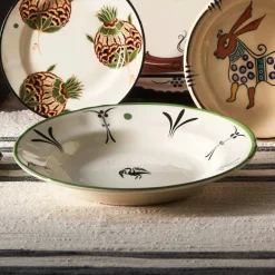 Karaca Paye Selcuklu Serie Vogel Tief Teller 23 cm