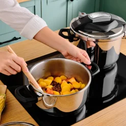 Karaca Perfect Gray 4 + 6 Liter Schnellkochtopfset